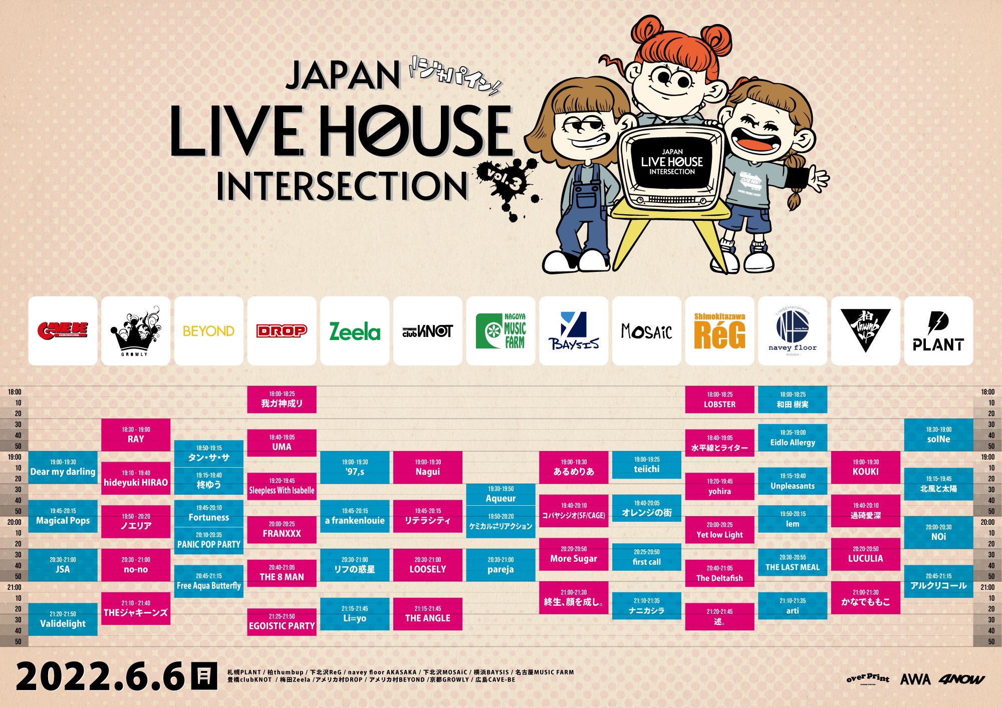 JAPAN LIVE HOUSE INTERSECTION ～押忍の祭典～