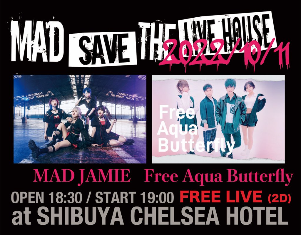MAD SAVE THE LIVE HOUSE