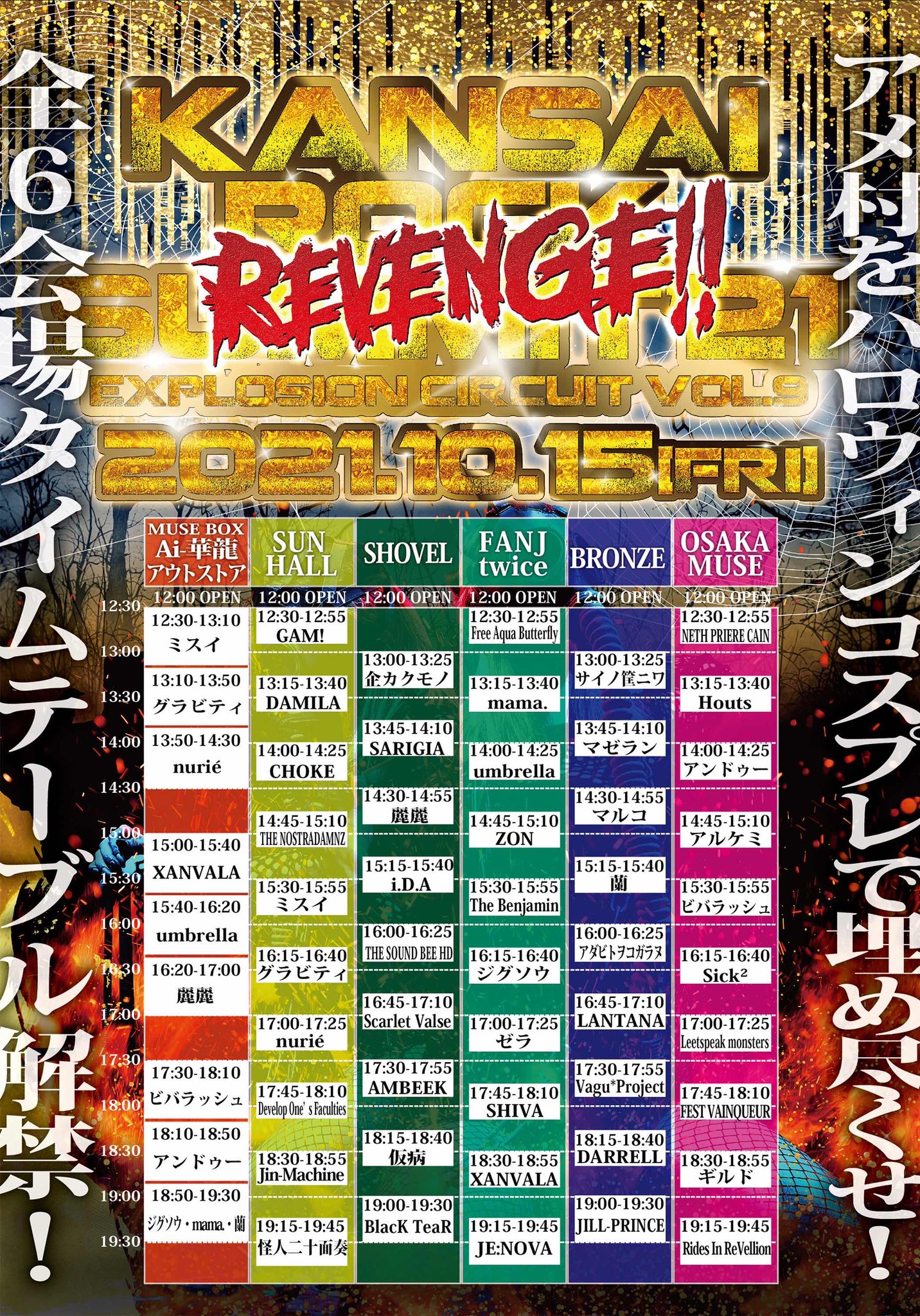 KANSAI ROCK SUMMIT’21 REVENGE!!